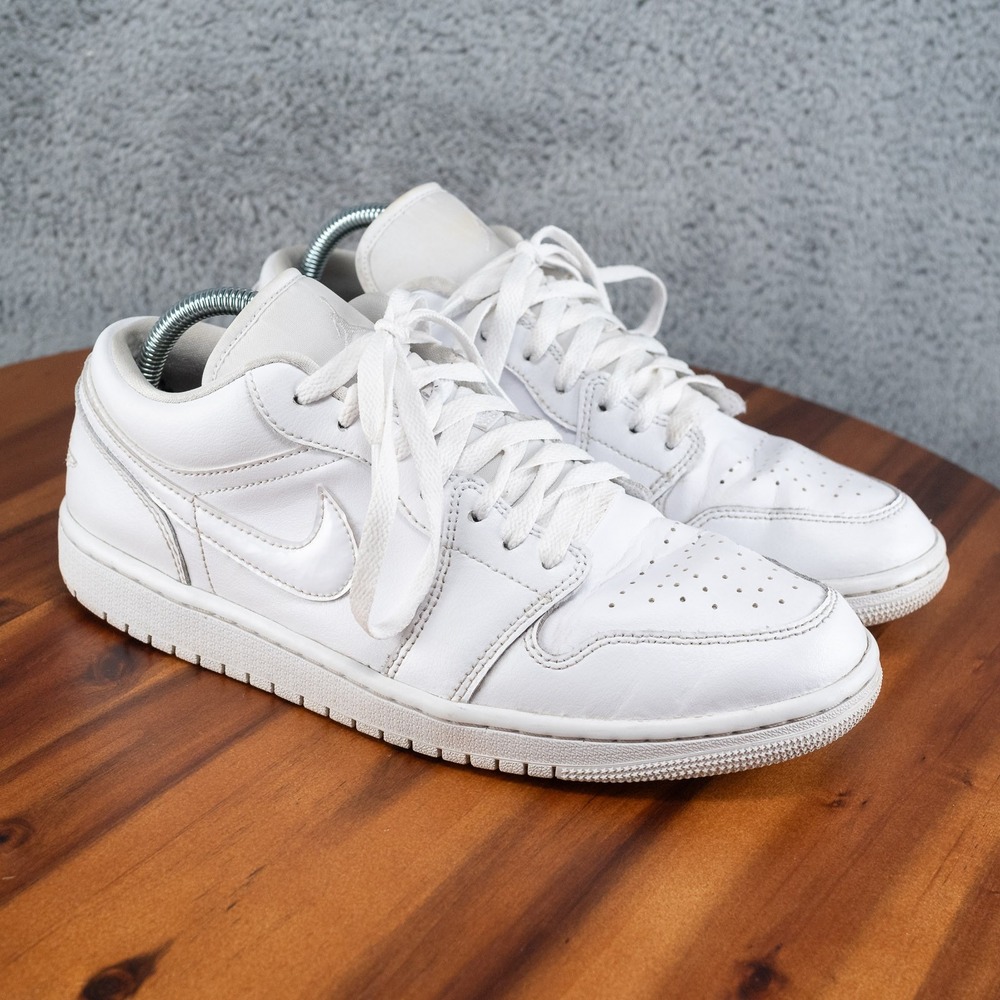 Jordan Air Jordan 1 Low Women Size 10 White Good DV0990-111